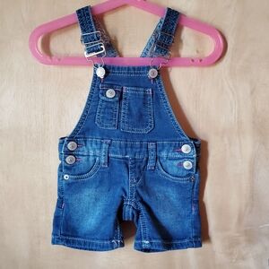 True Religion denim overalls 6m